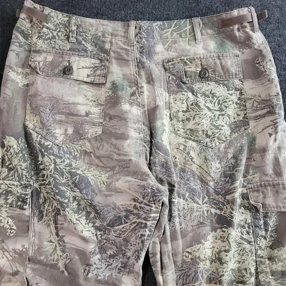 Cabelas Outdoor Gear Cargo Pants 40‎ Regular Brush Camo Hunting Cotton Blend